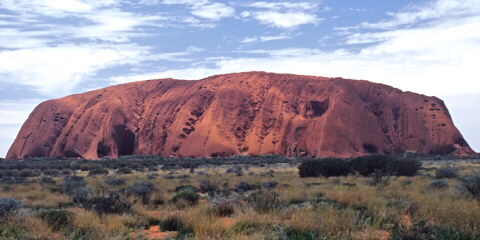 Uluru o Ayers Rock en Australia.