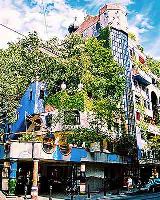 Casa Hundertwasser en Viena (Austria).