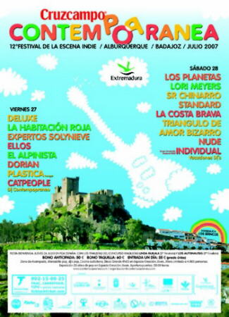 Cartel del Festival Contempopranea 2007.