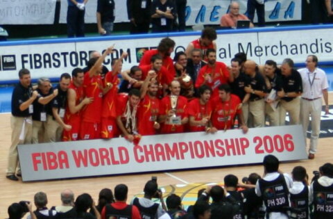 Selección española de baloncesto 2006.
