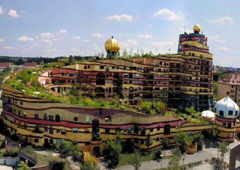 Fotografía de la Waldspirale.